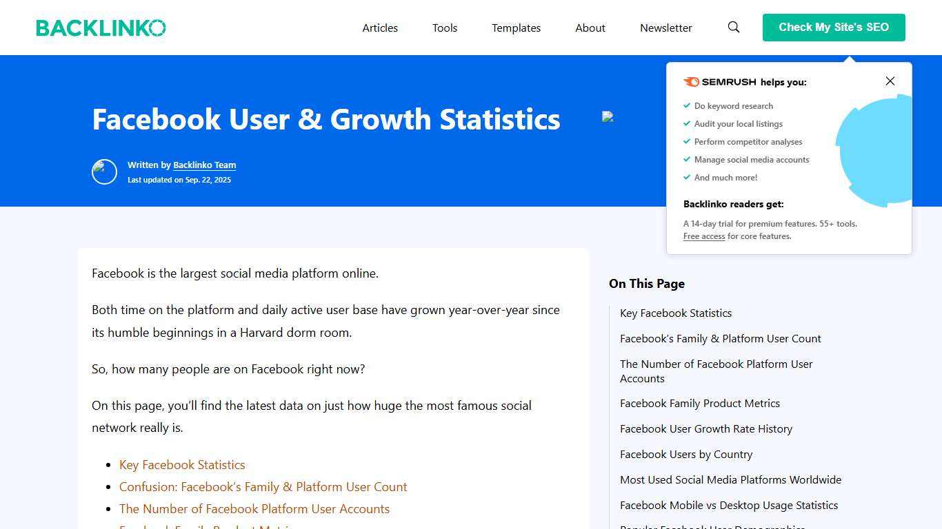 Facebook User & Growth Statistics to Know in 2026